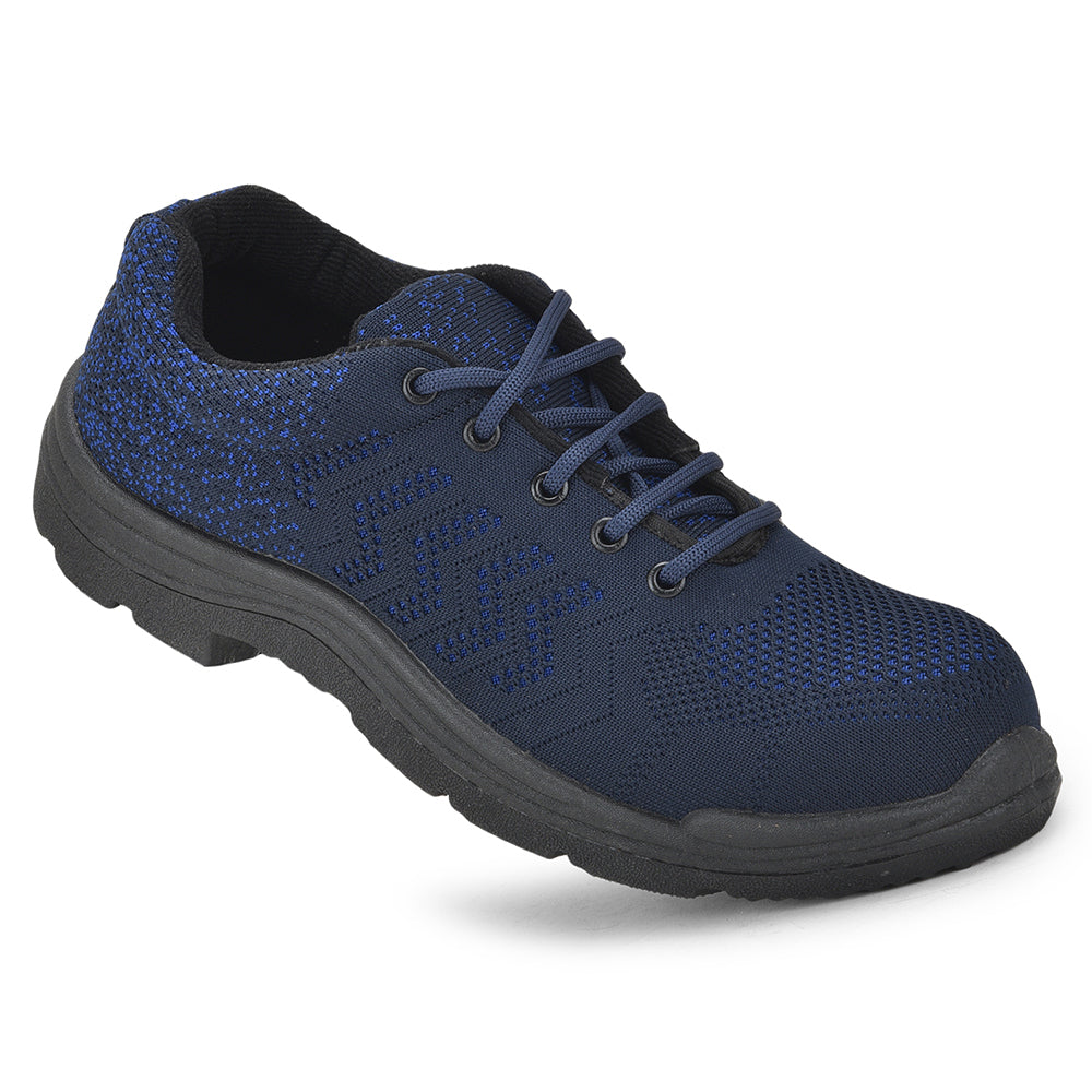 Freedom Sports Blue Safety Flyknit Sporty With Steel Toe PVC Shoes VIJETA BH By Liberty