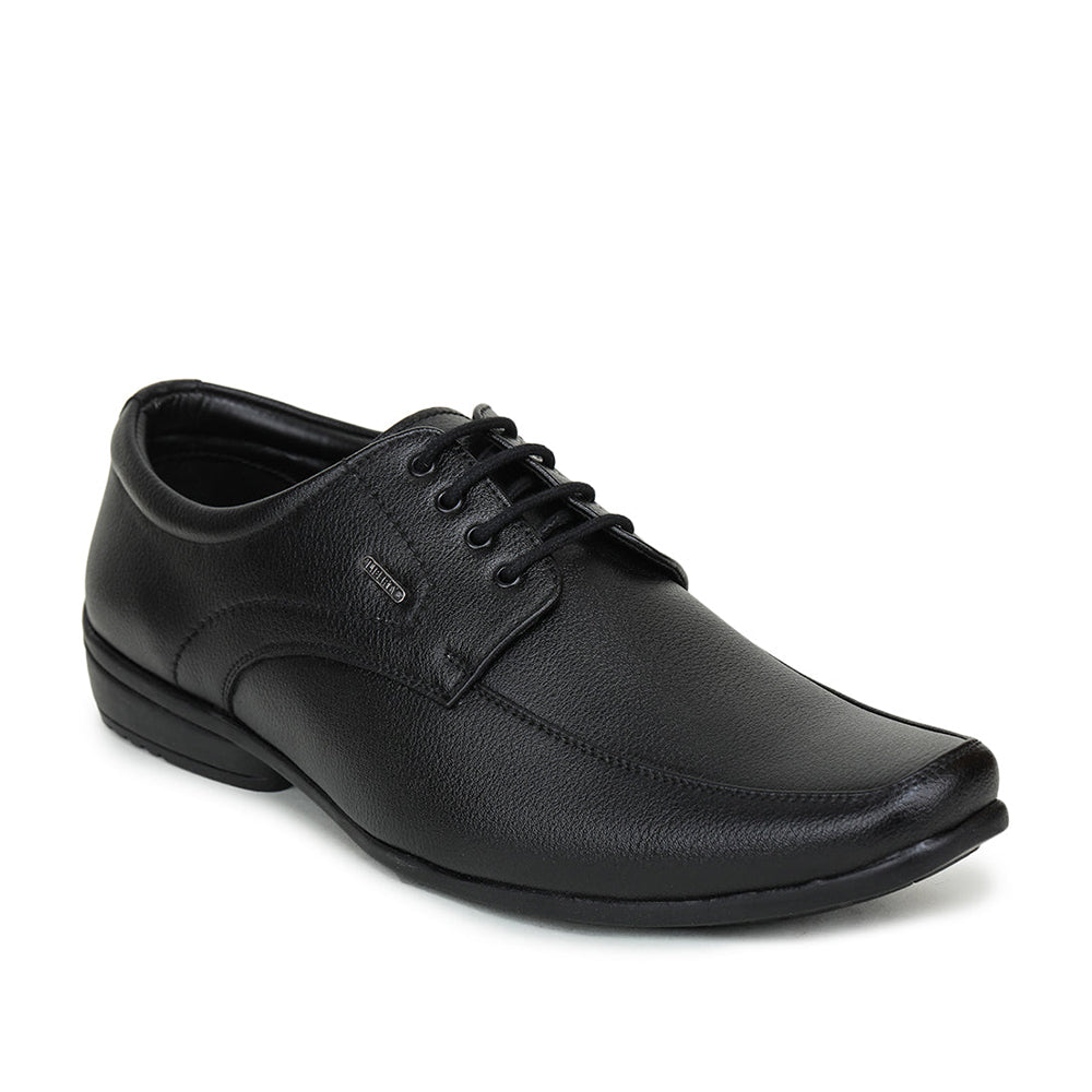 Fortune Black Formal Lace Up Shoes For Men Uvl 35 By Liberty