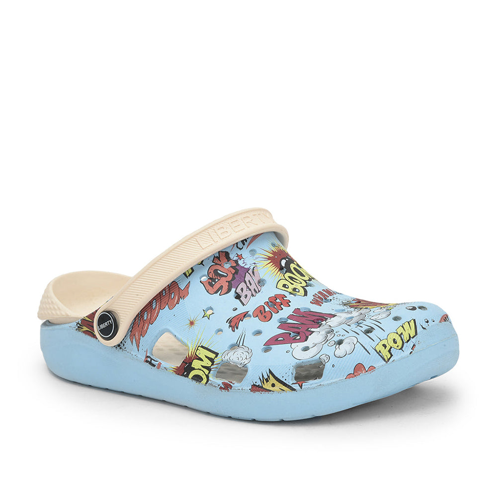 A HA By Liberty LPMXT 810 Men Sea Blue Clogs