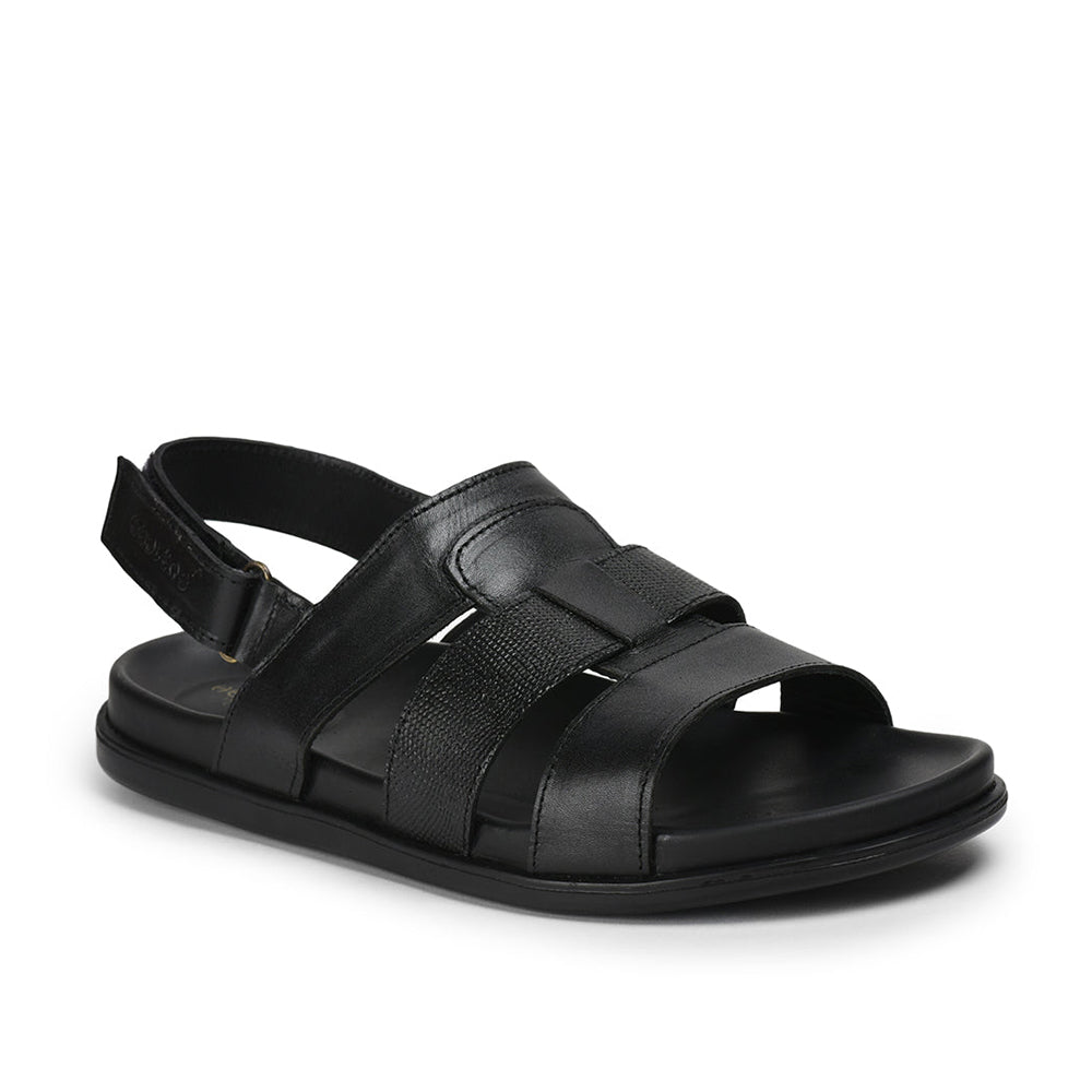 Buy Healers By Liberty Men SOFT 4 Black Formal Sandal