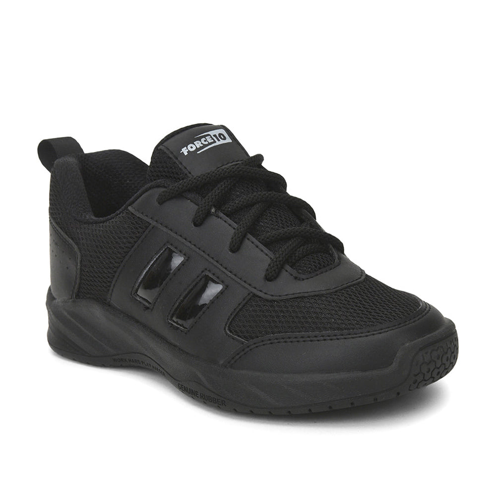 Buy Force 10 By Liberty Kids SKOLGAME L Black School Lacing Shoes