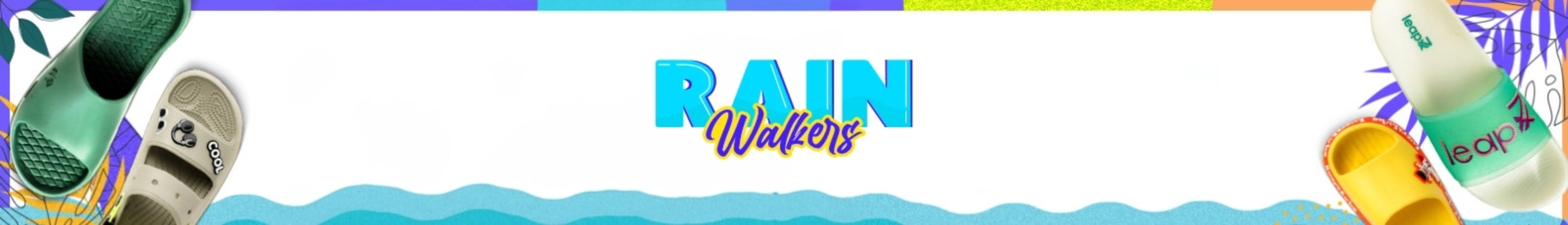 Women Rain Walkers Banner