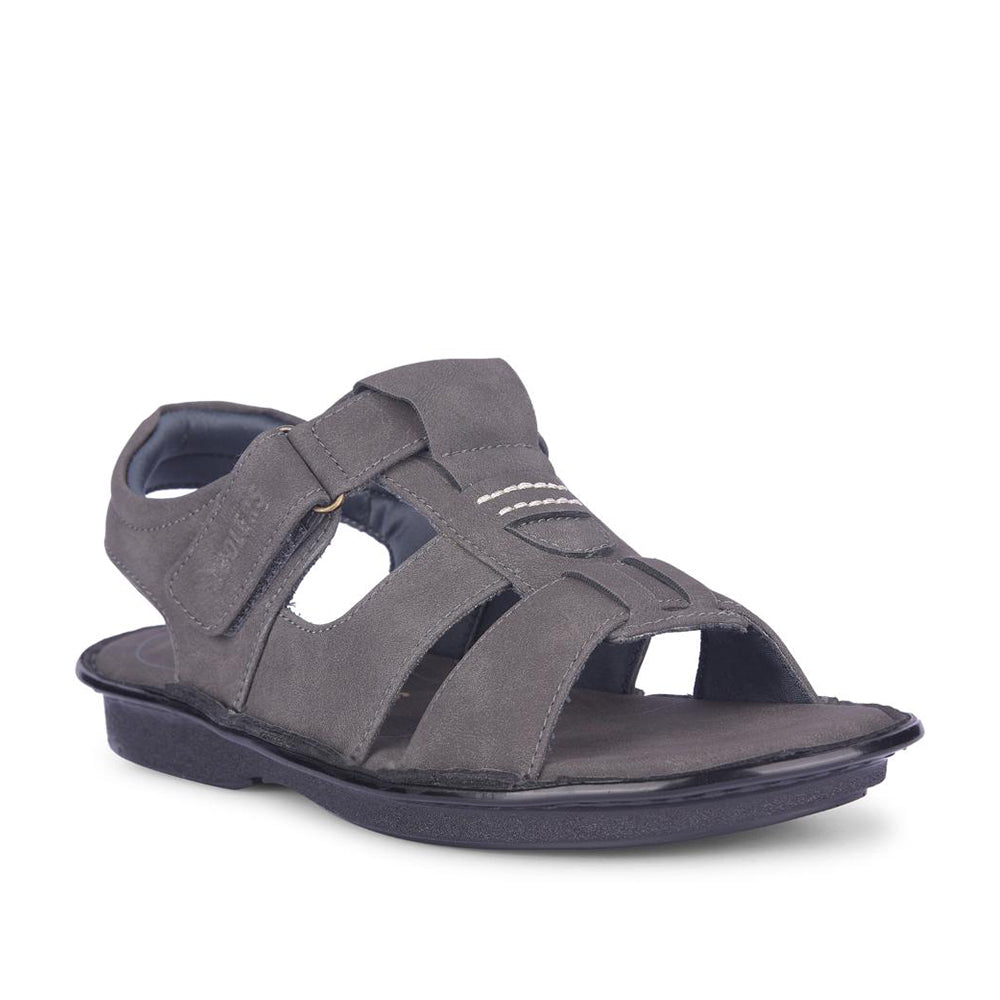 Coolers By Liberty Mens FLEXO Grey Casual Sandal