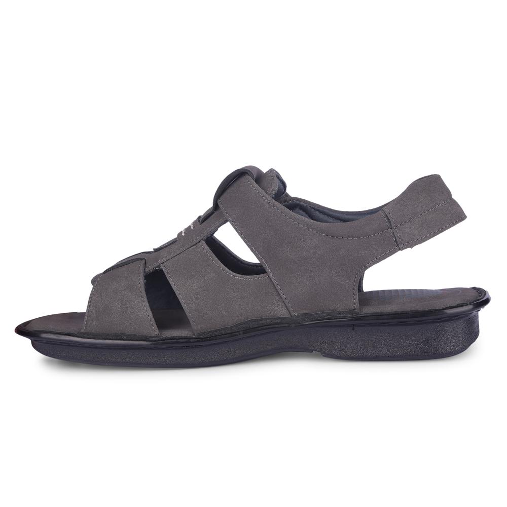 Coolers By Liberty Mens FLEXO Grey Casual Sandal