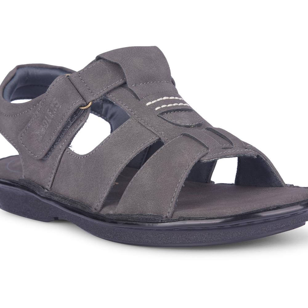 Coolers By Liberty Mens FLEXO Grey Casual Sandal