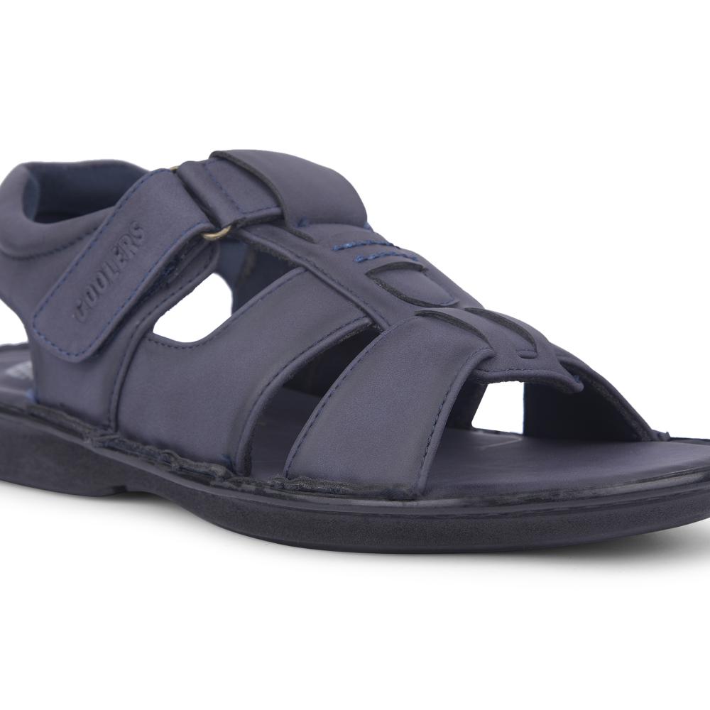 Coolers By Liberty Mens FLEXO Blue Casual Sandal