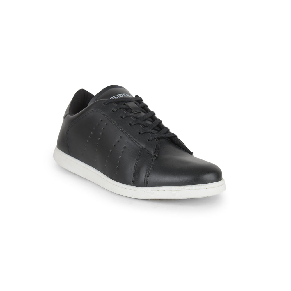 Gliders Casual Black Lacing Sneakers For Men ANDERSON By Liberty