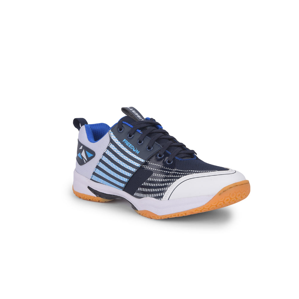 FREEDOM Sports Navy Blue Badminton Shoes For Men GRIPPER-2 By Liberty