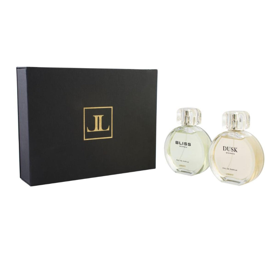 Liberty LUXURY Dusk & Bliss Perfume Gift Set for Women, Long Lasting Smell, Crafted in France, Eau de Parfum(EDP)