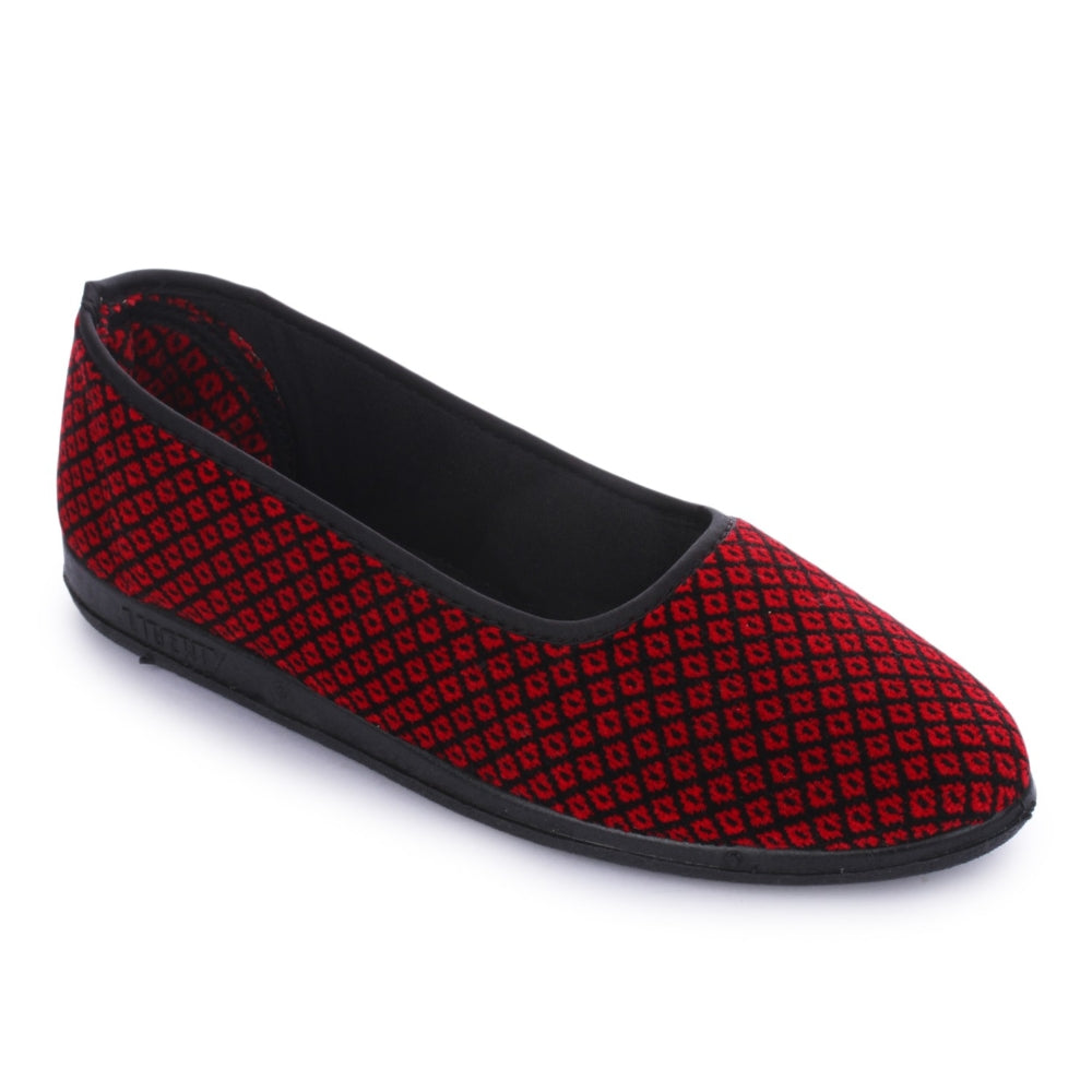 A-HA Red Casual Ballerina Shoes For Women SPL.BELLY 