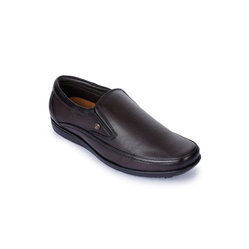 Healers Formal (Brown) Slip-On Shoes For Men HA1-11 By Liberty