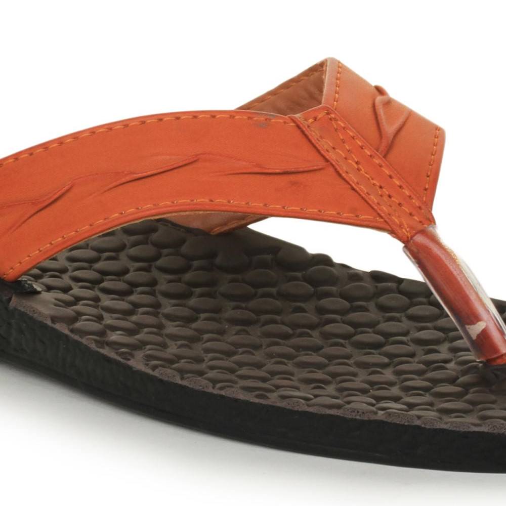 A-HA By Liberty 21-21 Men Casual Tan Flip Flop