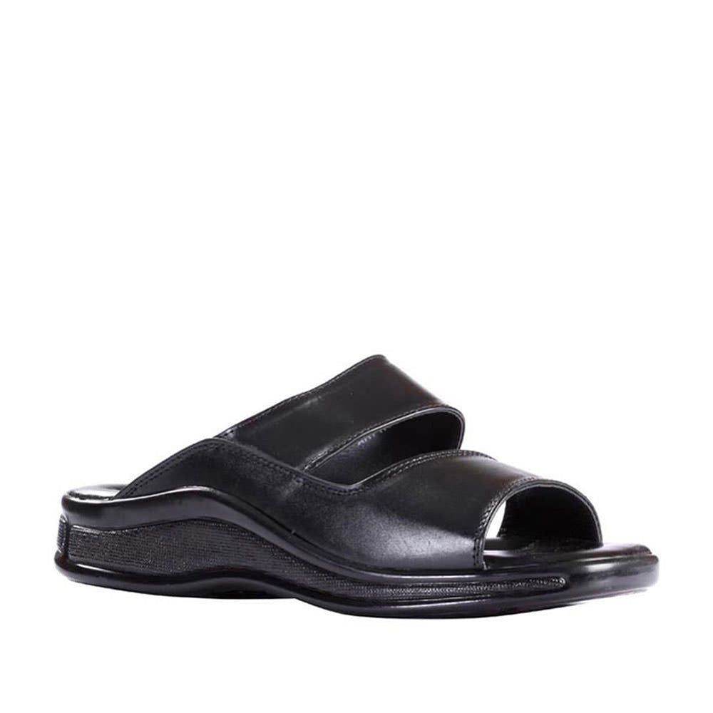 Coolers Casual (Black) Slippers For Men 25-2 By Liberty