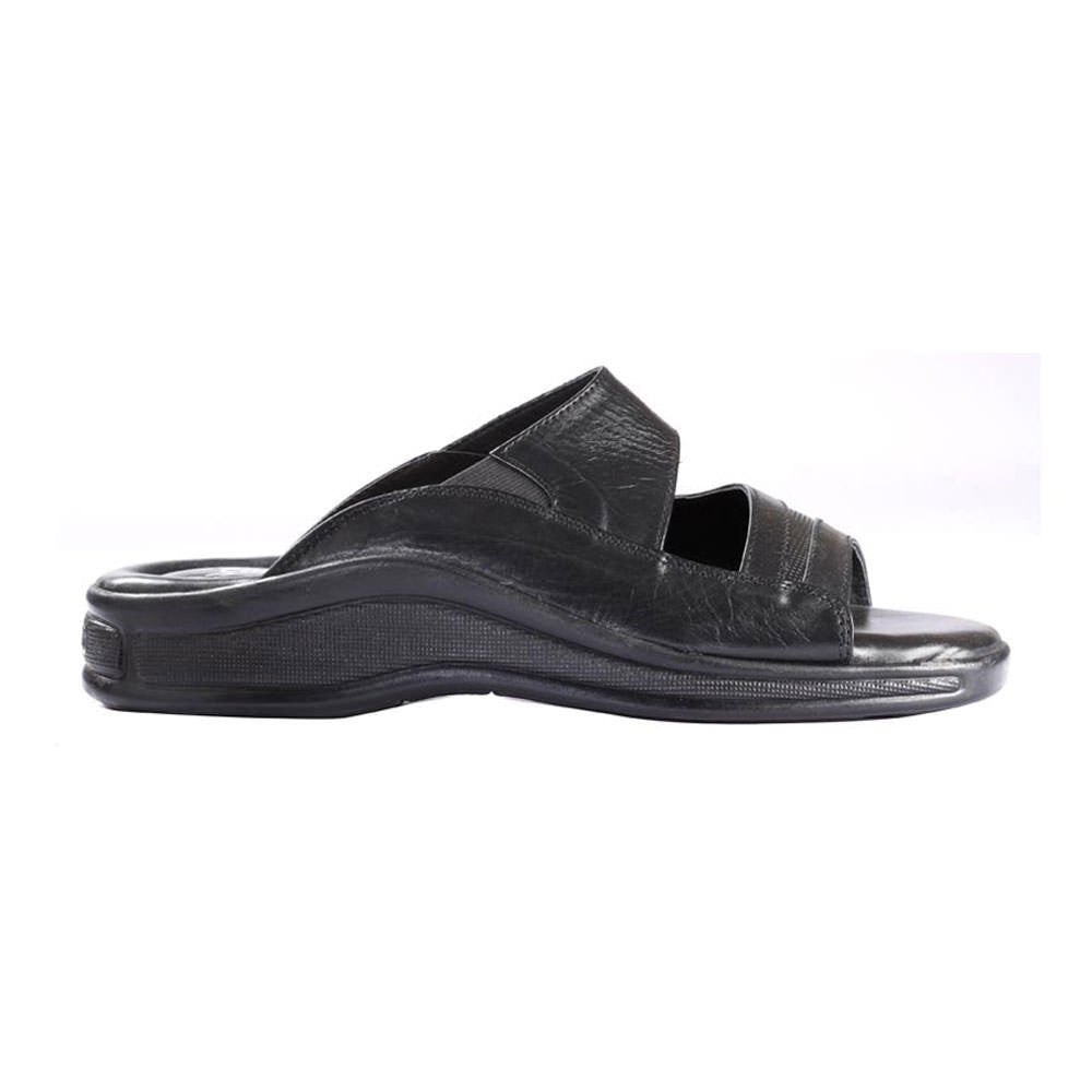 Coolers Casual (Black) Slippers For Men 25-6 By Liberty