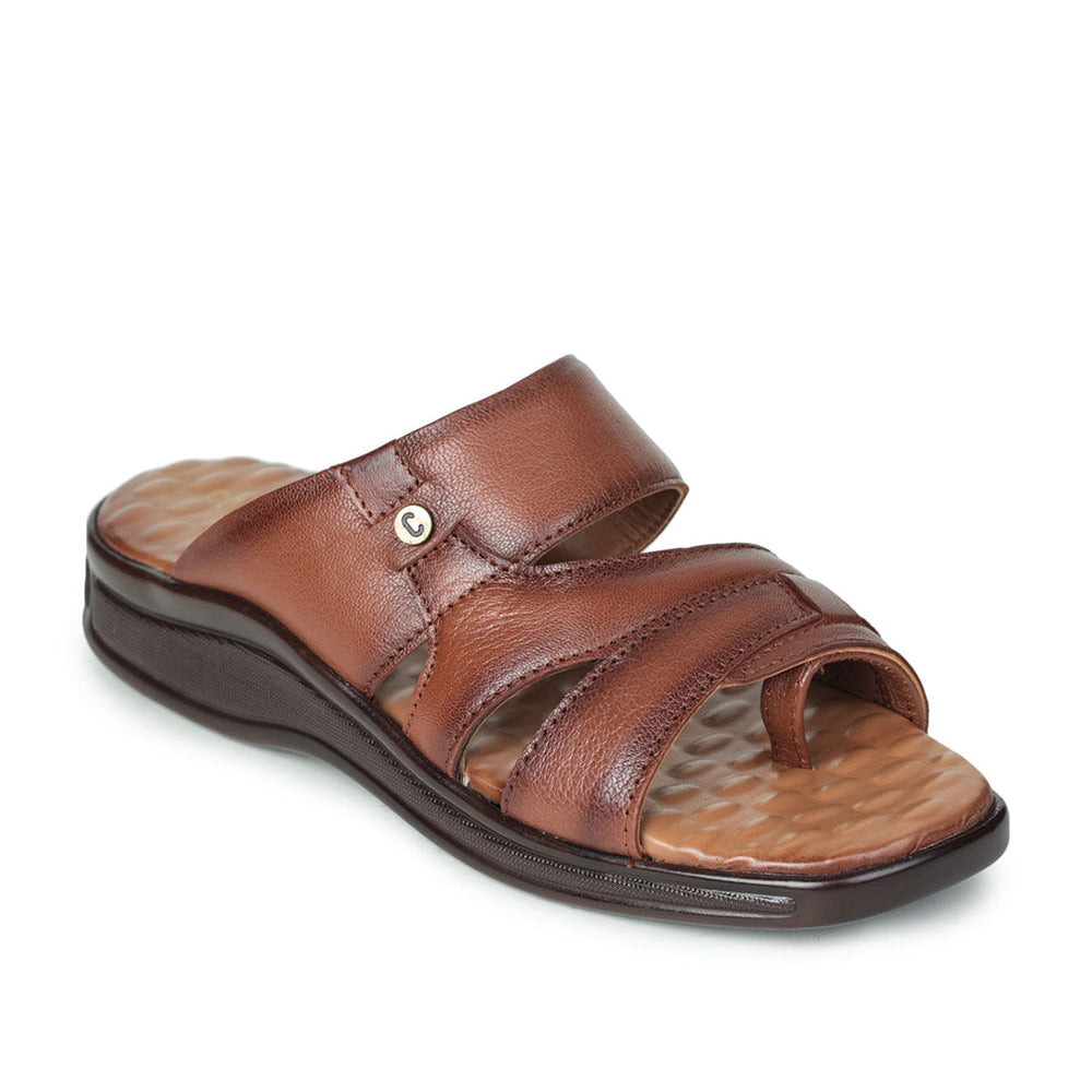 Coolers Casual (Tan) Slipper For Men 25-612 By Liberty