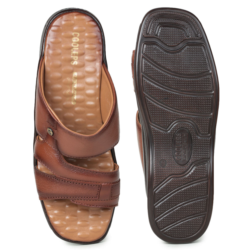 Coolers Casual (Tan) Slipper For Men 25-612 By Liberty