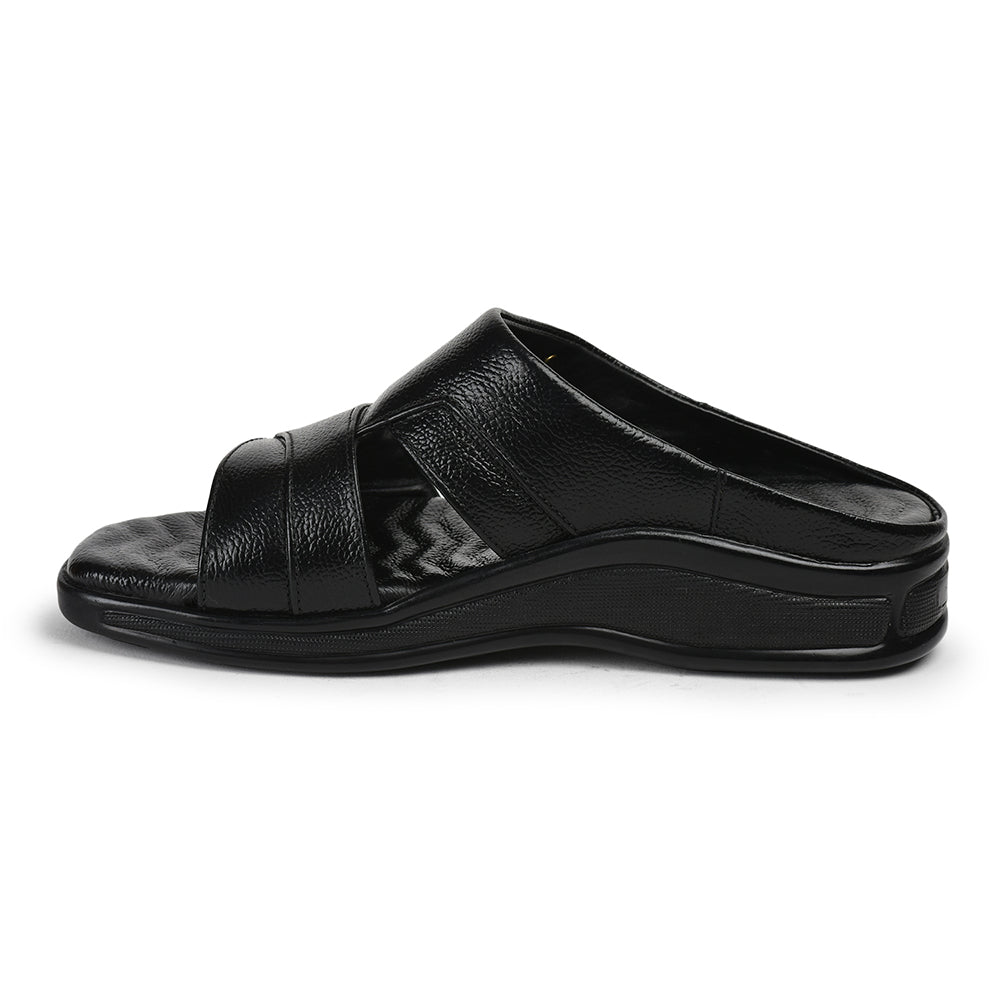 Healers By Liberty Men 25-82 Black Casual Slippers