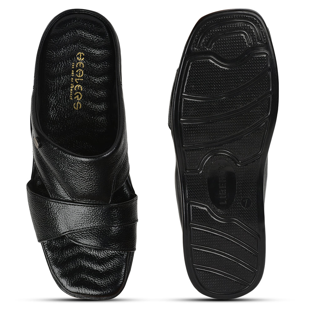 Healers By Liberty Men 25-82 Black Casual Slippers