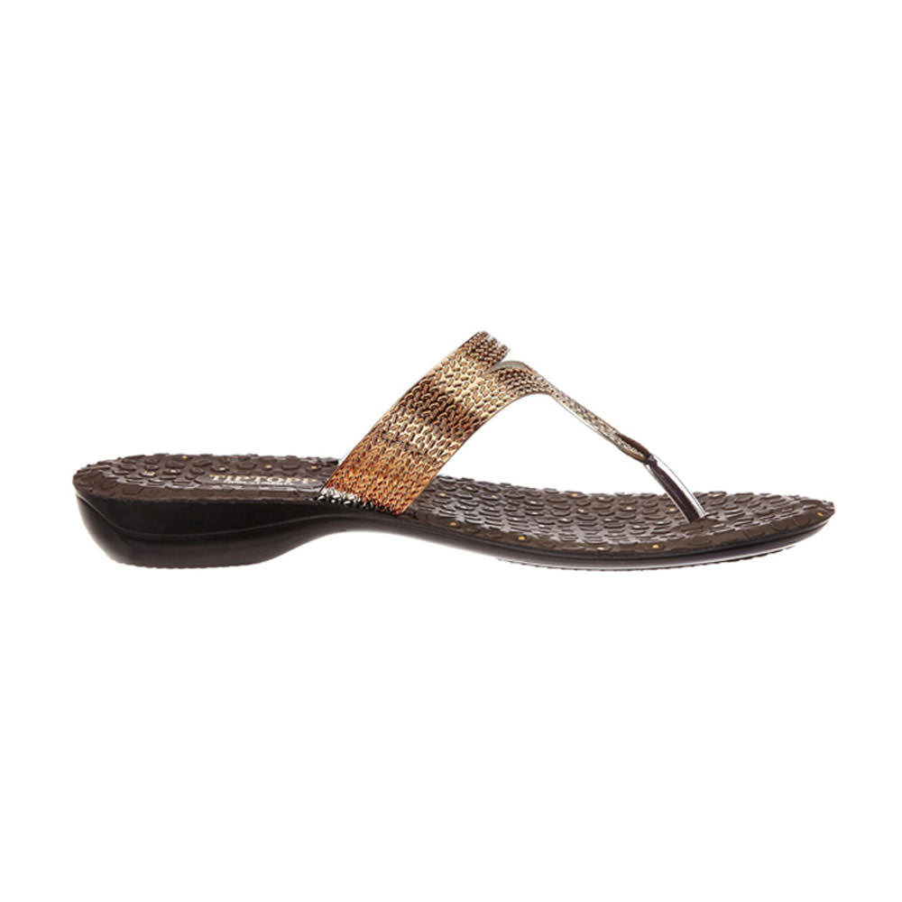 A-HA By Liberty ETHNIC-5 Women Ethnic Copper Slippers