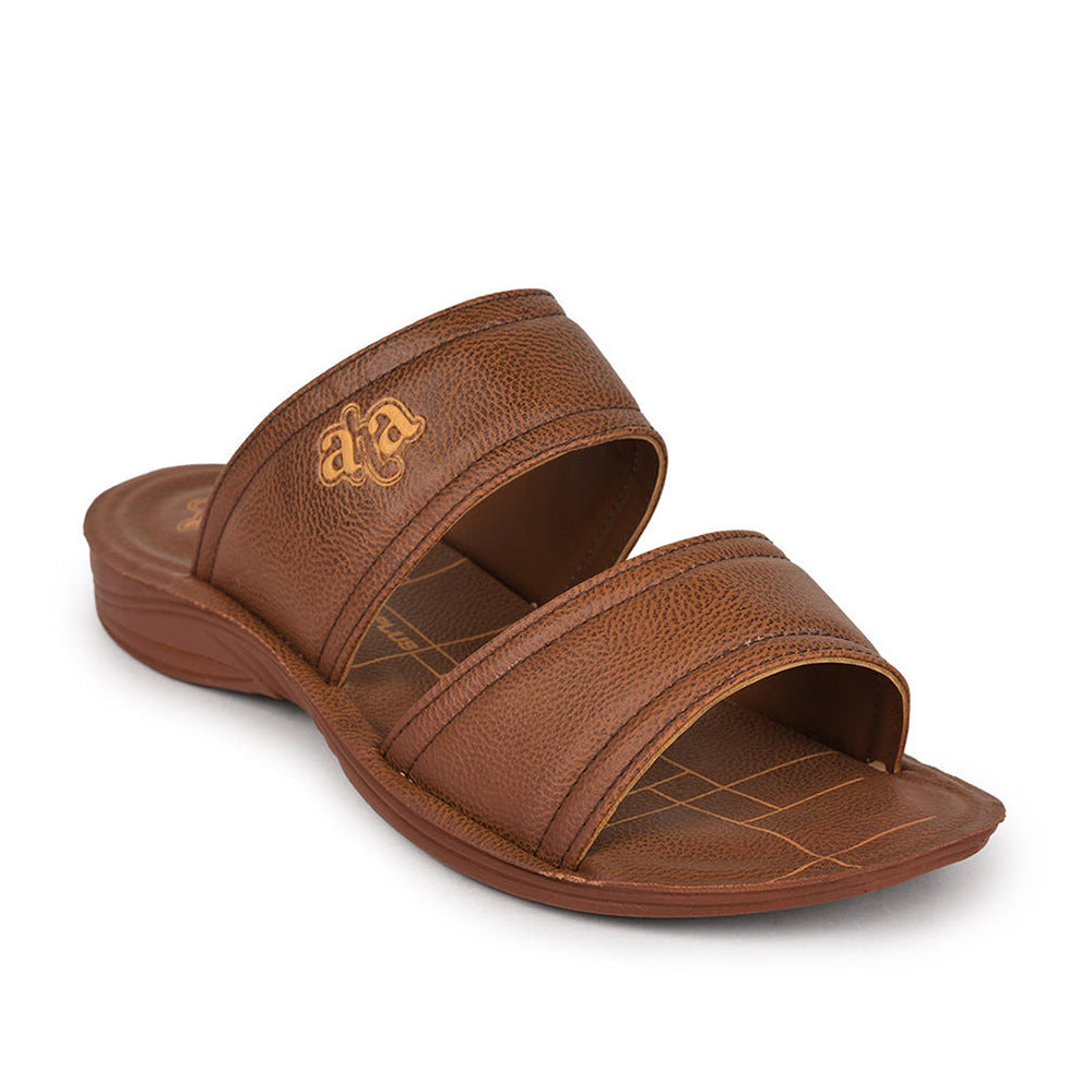 A-HA By Liberty GHD-5 Casual Tan Slipper For Men