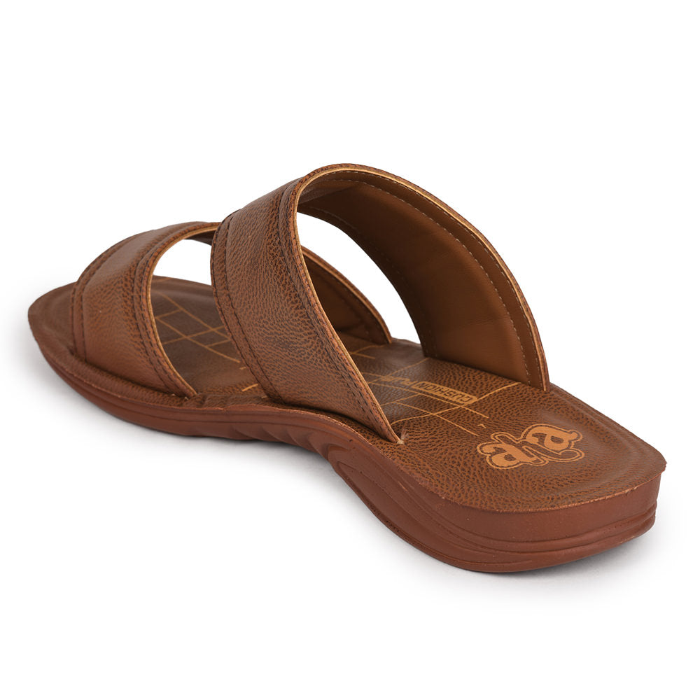 A-HA By Liberty GHD-5 Casual Tan Slipper For Men