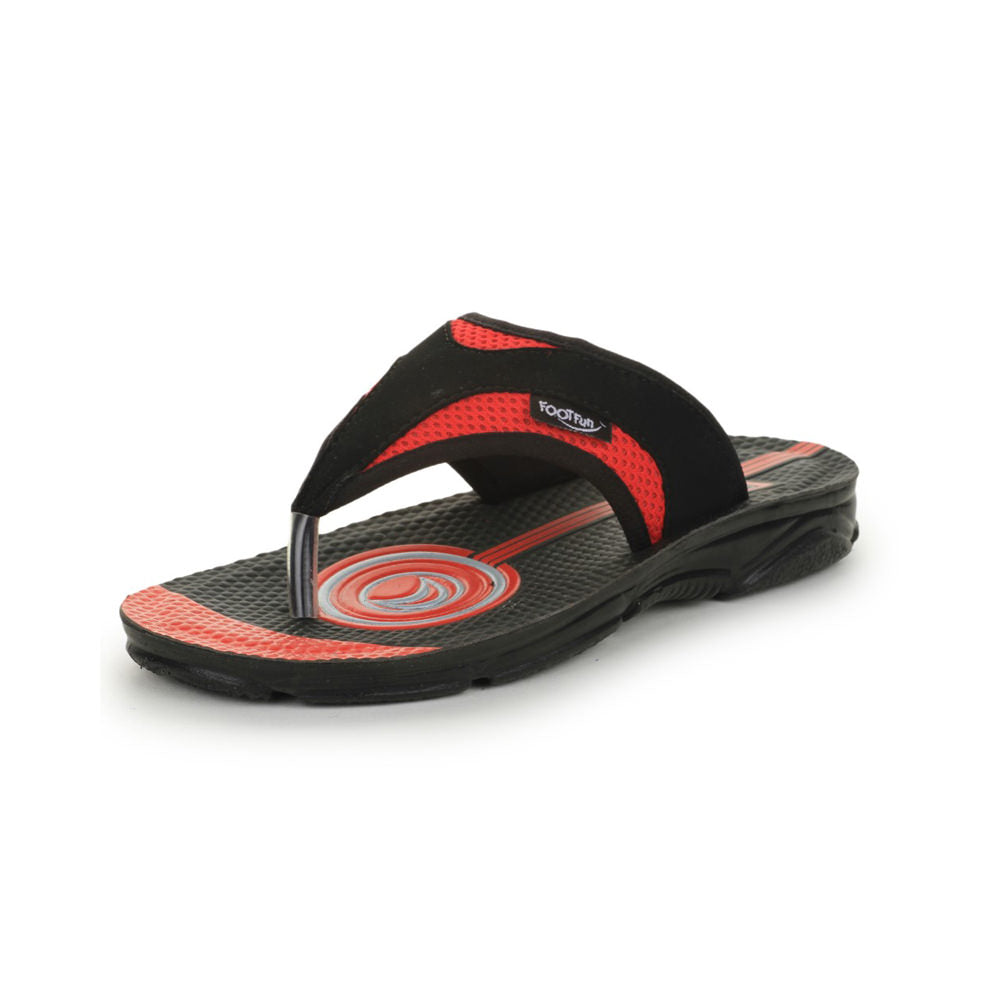 Lucy & Luke (Red) Casual Flip Flop For Kids EASTON By Liberty