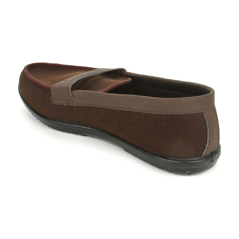 Gliders (Brown) Casual Slip on Shoes For Men EXCITOR By Liberty