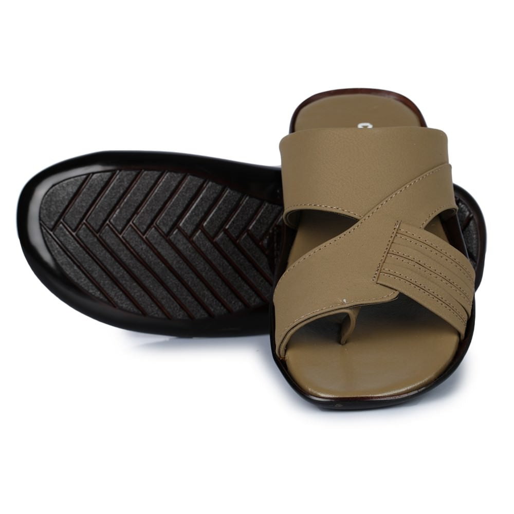 Coolers Casual (Camel) Slipper For Men COOL99-81 By Liberty