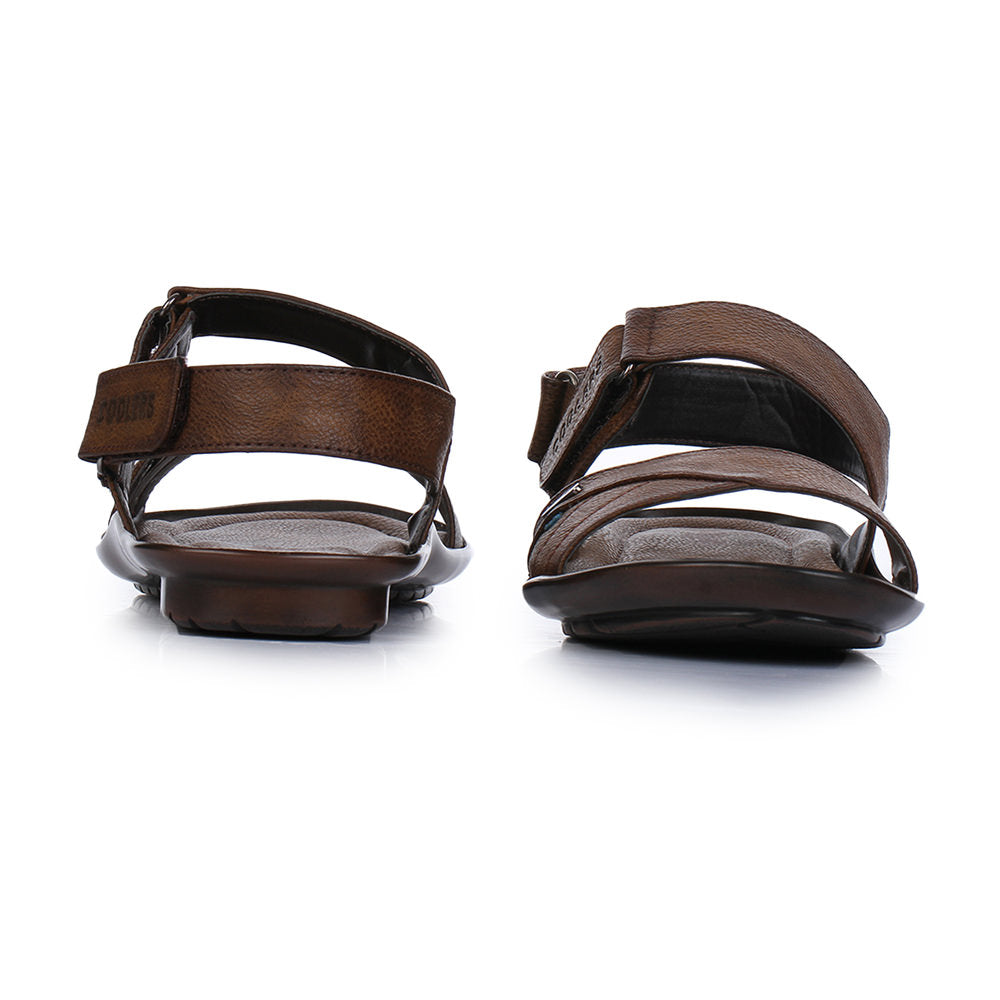 Coolers Formal (Brown) Sandals For Men LAF-22N By Liberty