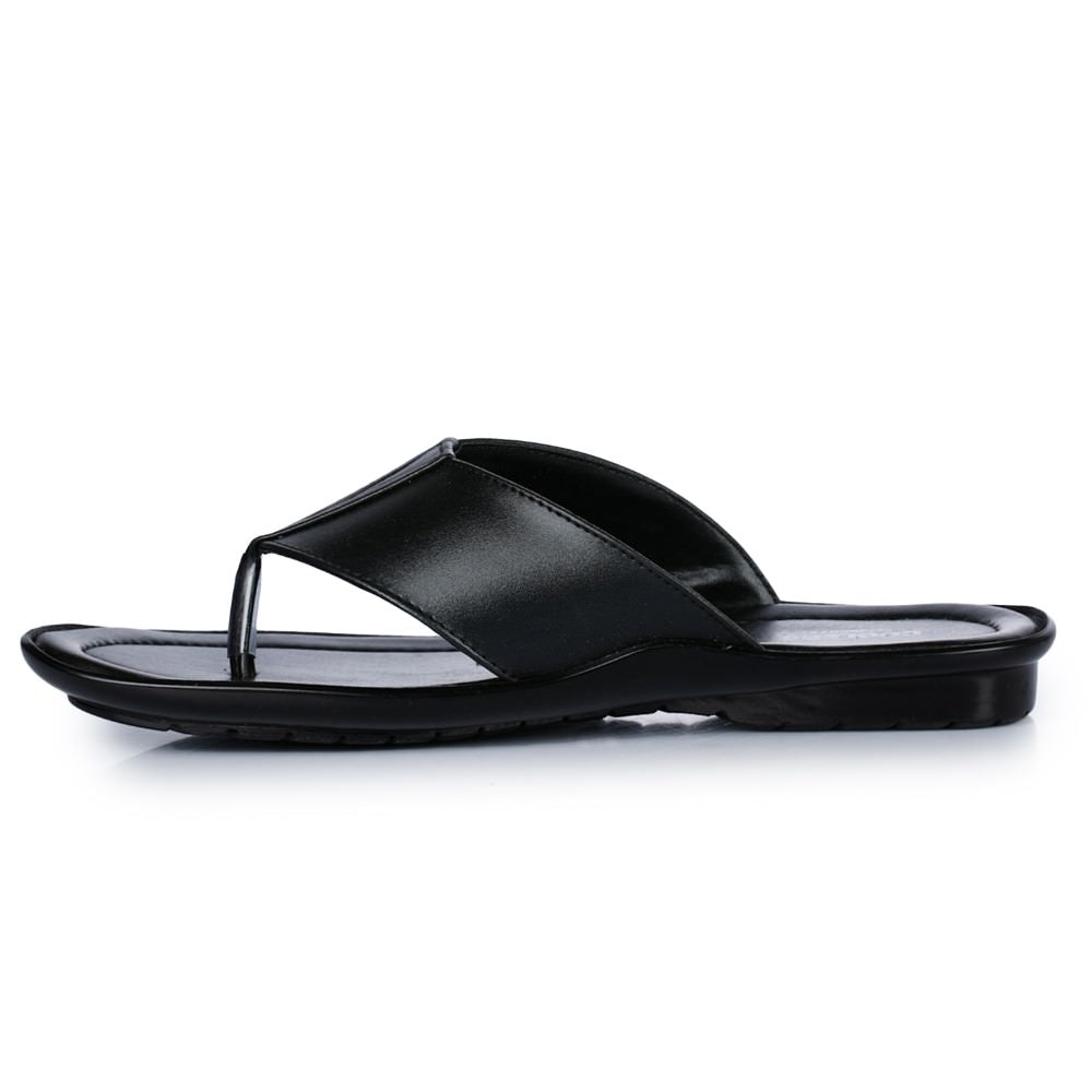 Coolers Casual (Black) Slippers For Men COOL99-12 By Liberty