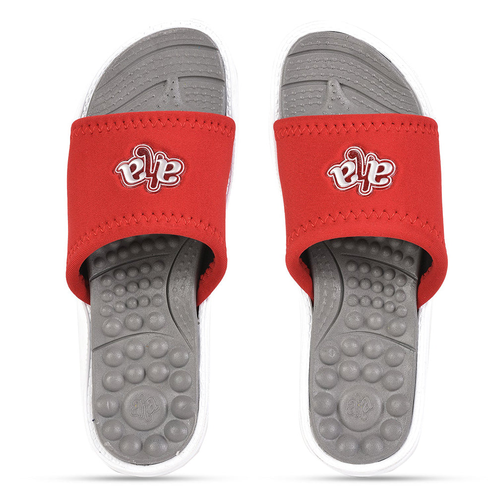 A-HA By Liberty Red Slides For Women WAGAS-1