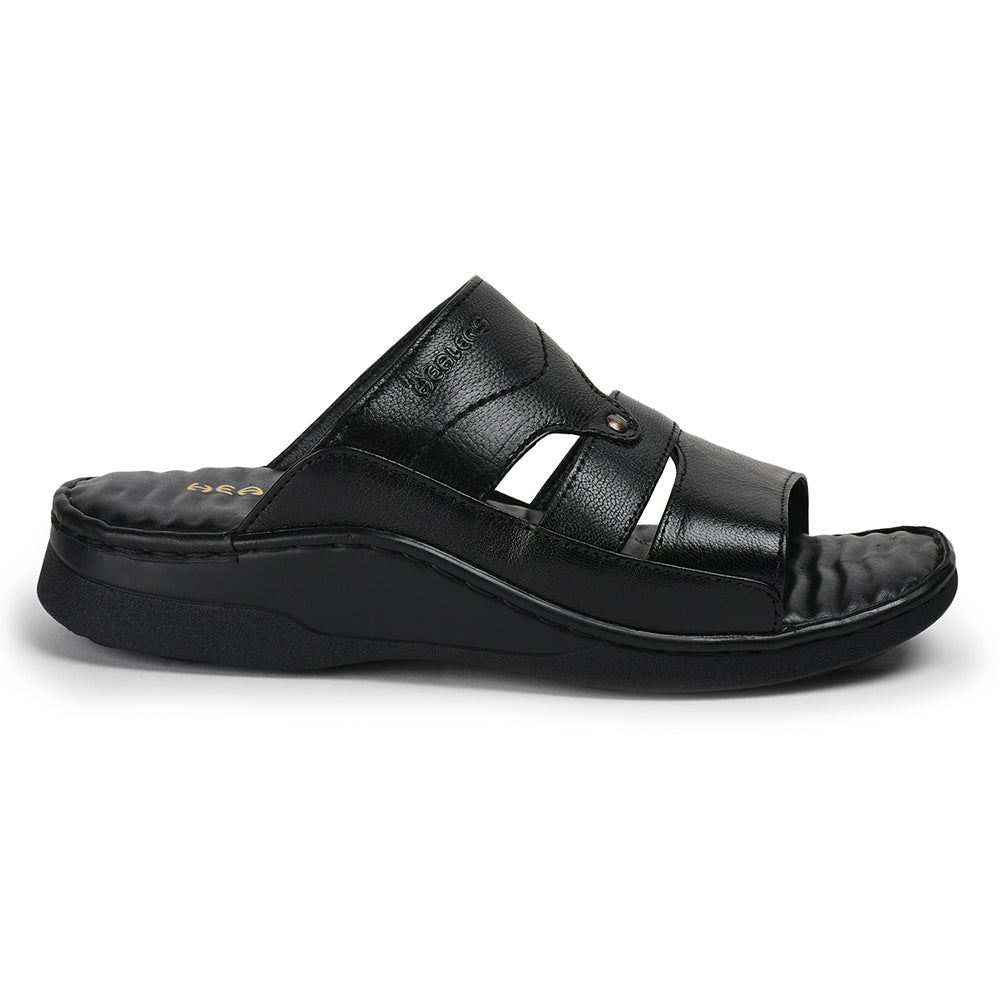 Healers By Liberty Men 2191-5 Black Casual Slippers