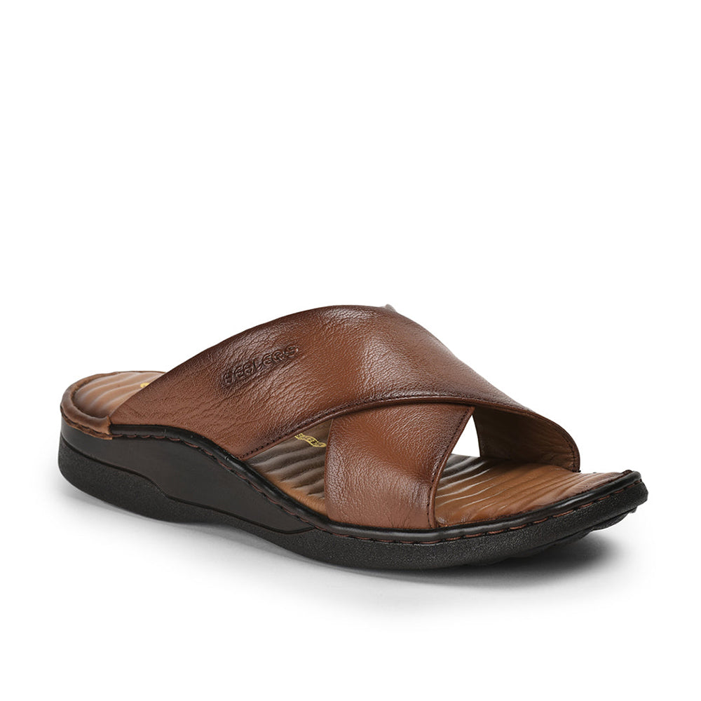 Healers By Liberty Men 2191-7 Tan Casual Slippers