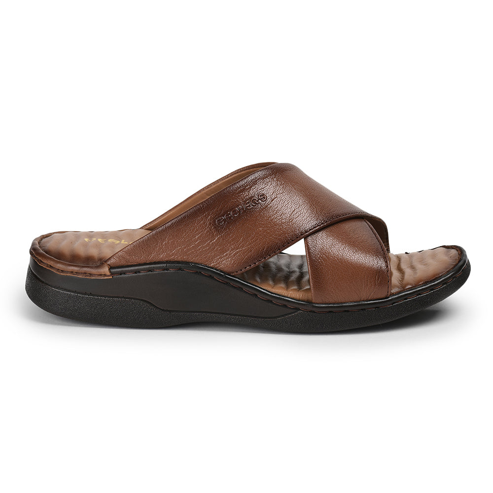 Healers By Liberty Men 2191-7 Tan Casual Slippers