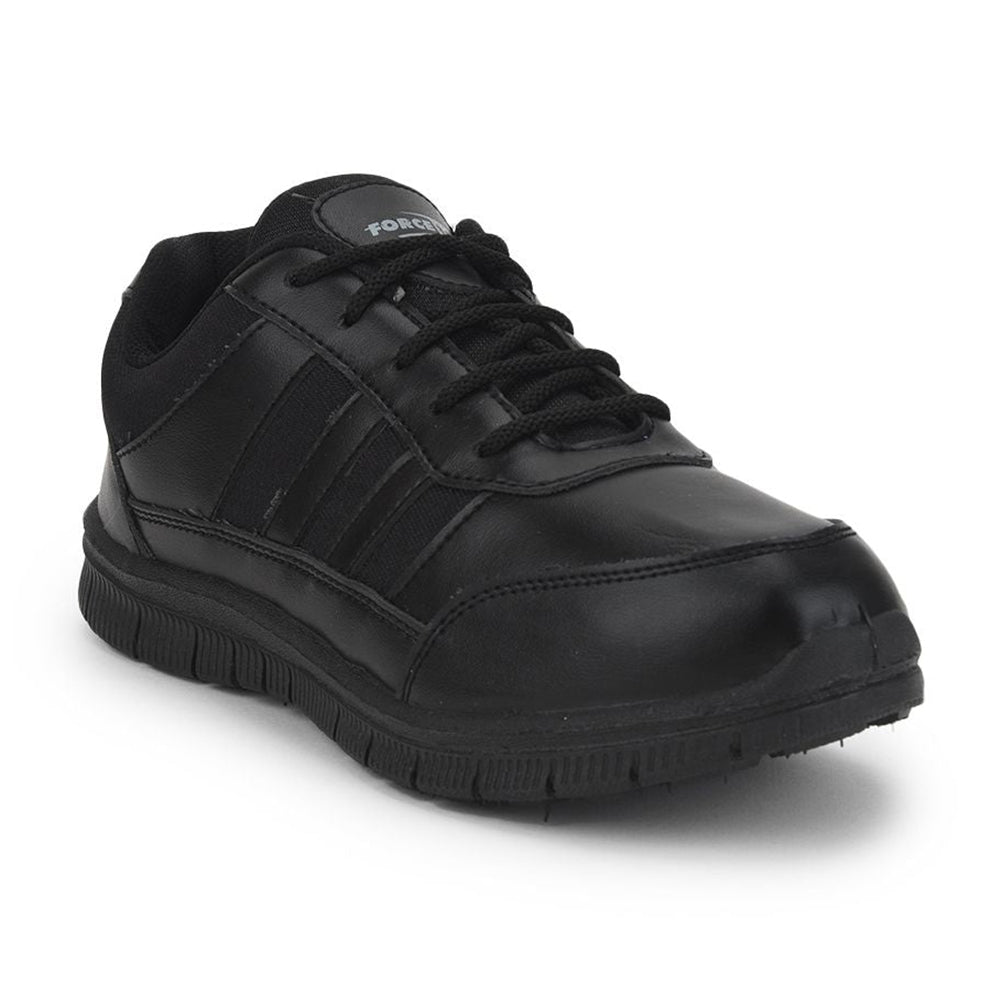 Force 1 School Lacing Shoe For Kids ( Black ) Gola-3L By Liberty