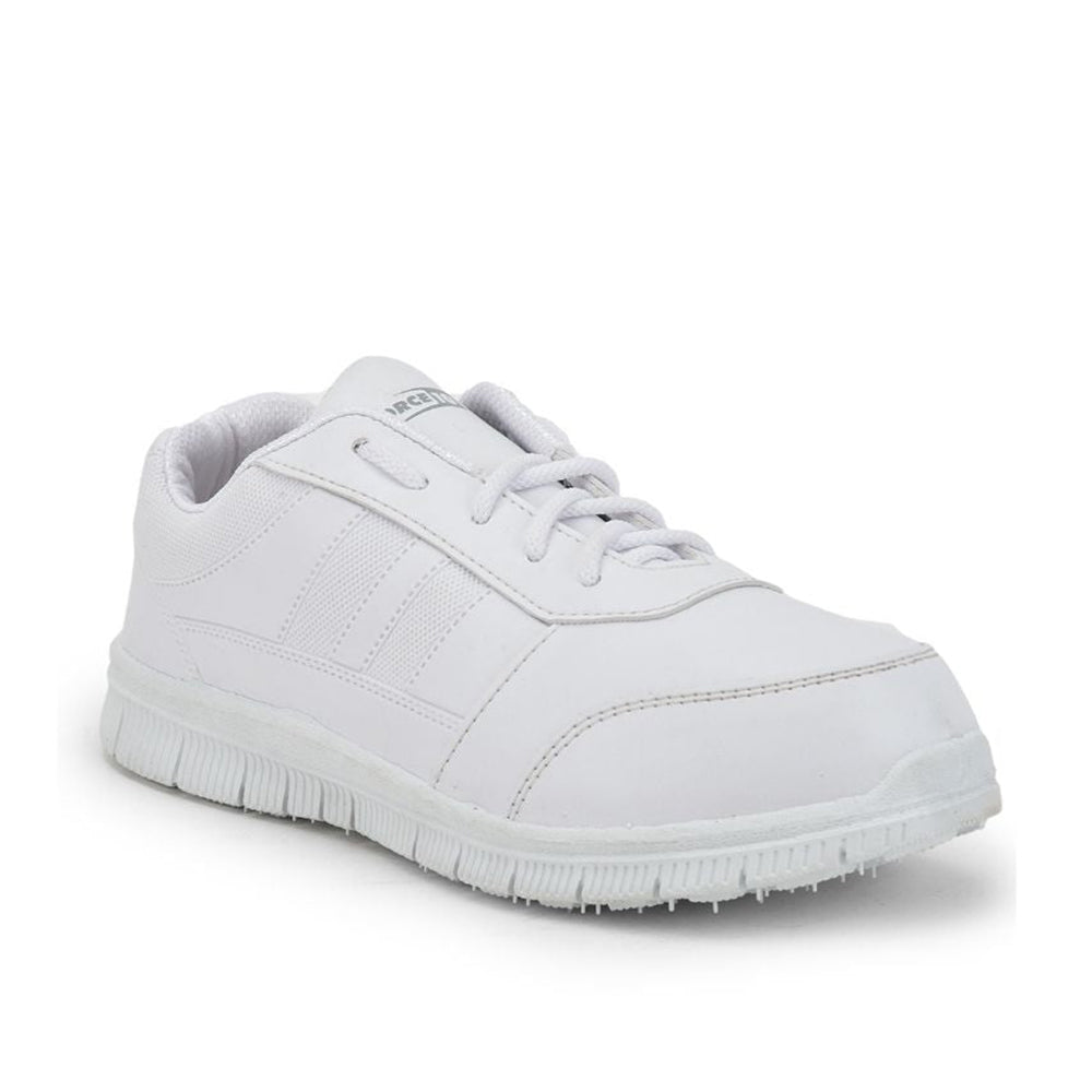 Force 1 By Liberty Kids GOLA-SCHL White School Lacing Shoes