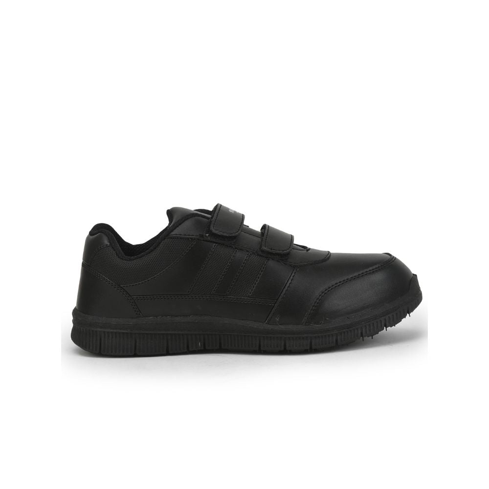 Force 1 By Liberty Kids GOLA-SCHV Black School Non Lacing Shoes