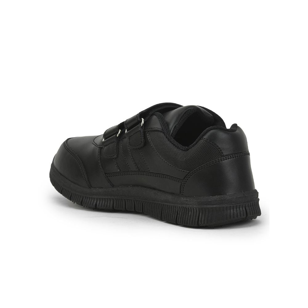 Force 1 By Liberty Kids GOLA-SCHV Black School Non Lacing Shoes