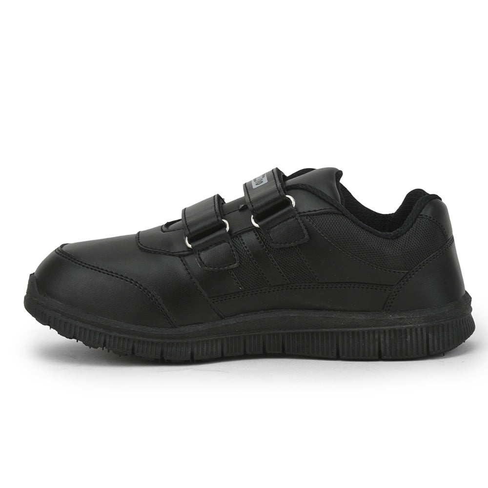 Force 1 By Liberty Kids GOLA-SCHV Black School Non Lacing Shoes