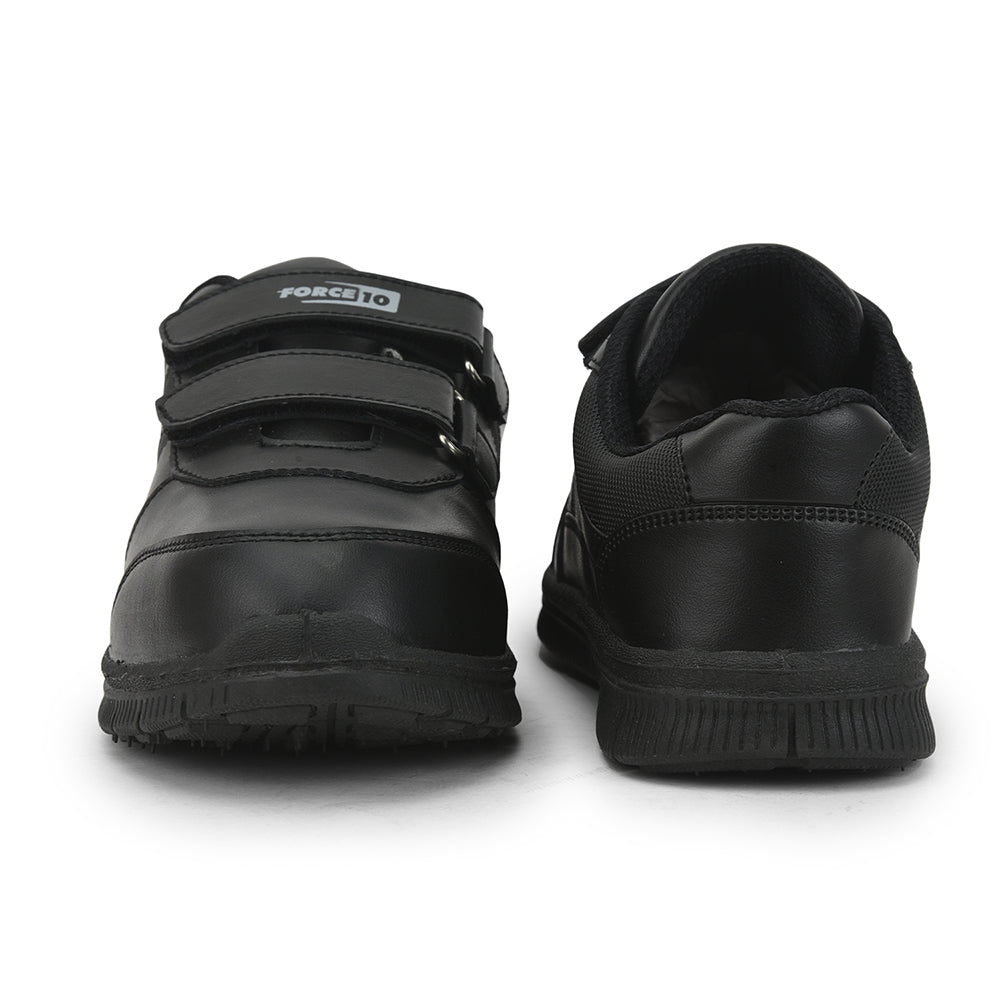 Force 1 By Liberty Kids GOLA-SCHV Black School Non Lacing Shoes