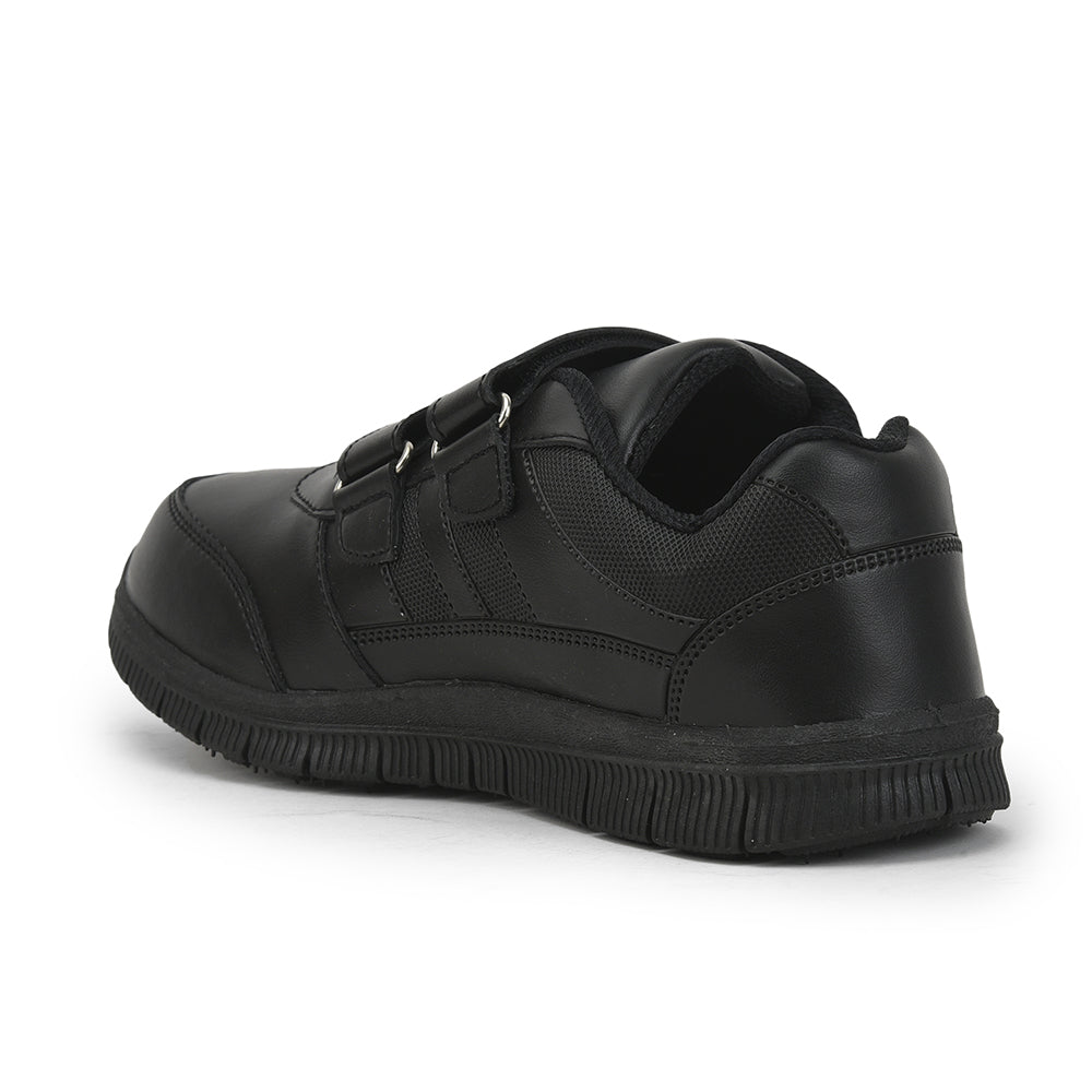 Force 1 By Liberty Kids GOLA-SCHV Black School Non Lacing Shoes