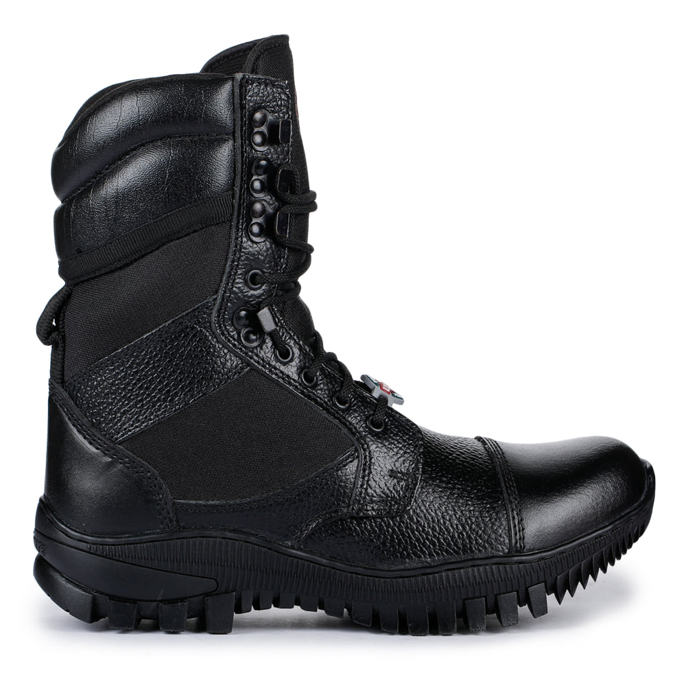 Freedom By Liberty Mens SOLDIER-1 Defence Lacing Black Trekking Boots