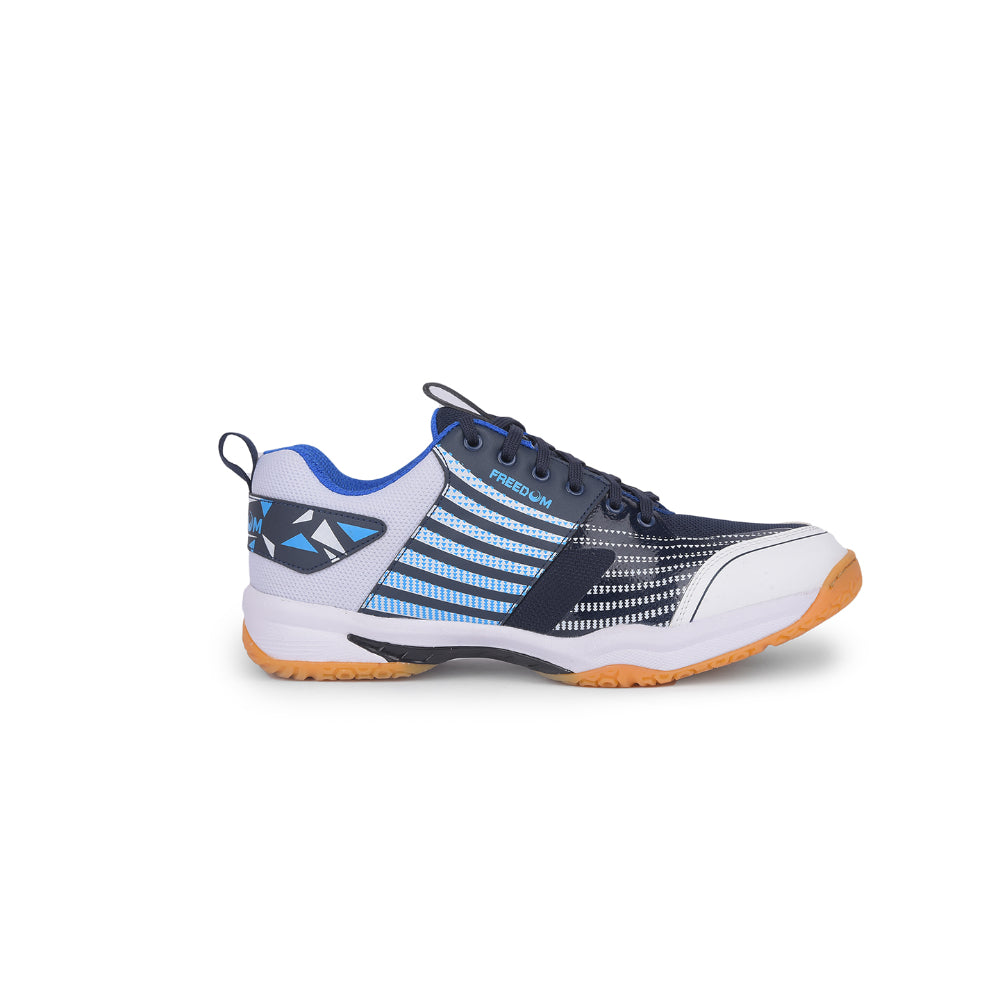 FREEDOM Sports Navy Blue Badminton Shoes For Men GRIPPER-2 By Liberty