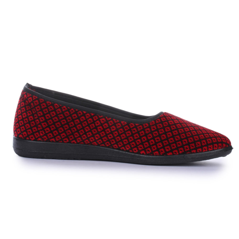 A-HA Red Casual Ballerina Shoes For Women SPL.BELLY 