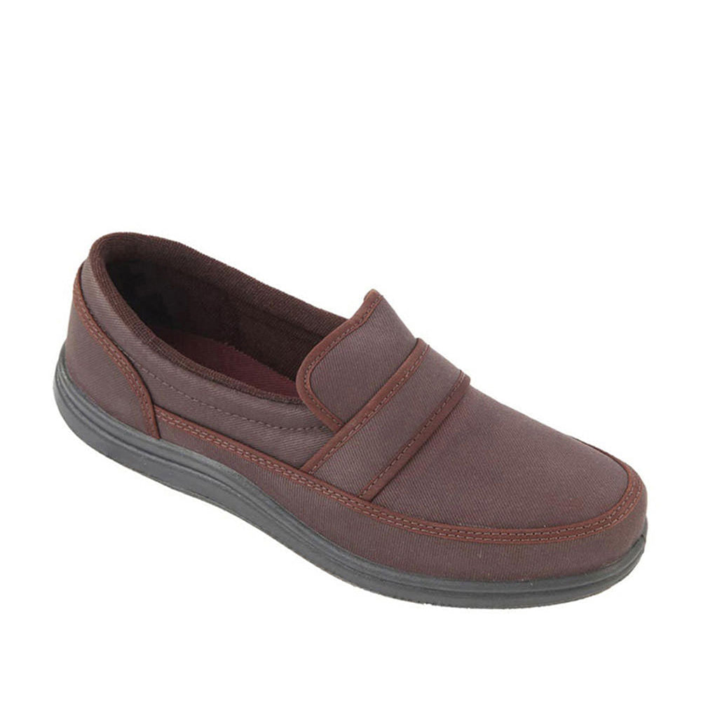 Gliders Casual Brown Slip on Moccasin Shoes For Men 37-27 By Liberty