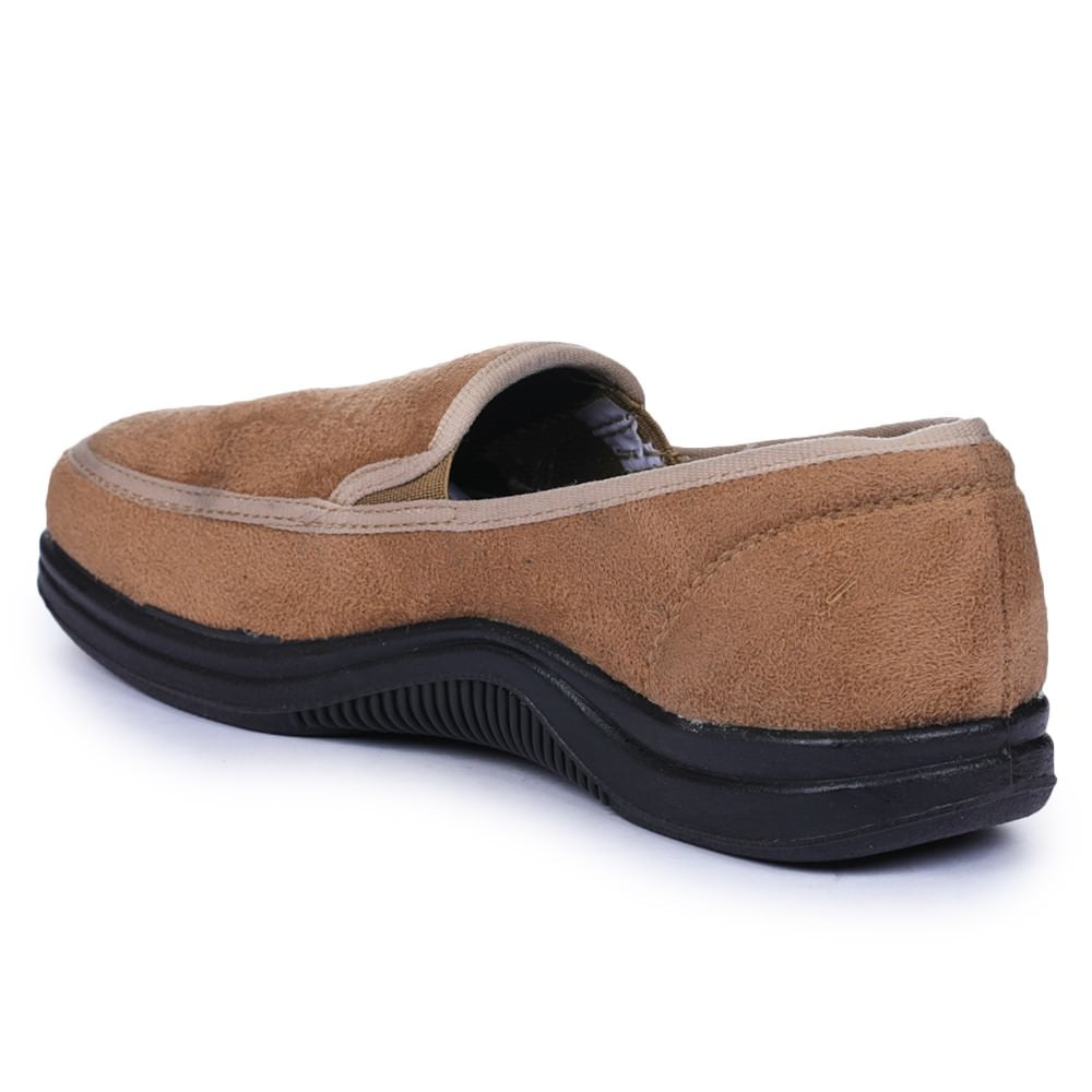 Gliders (Beige) Casual Slip on Shoes For Men 37-65 By Liberty