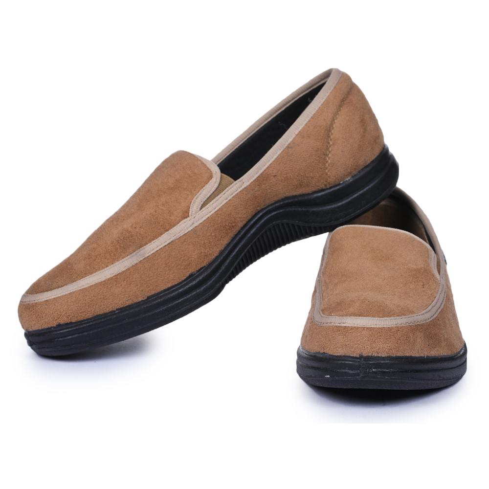 Gliders (Beige) Casual Slip on Shoes For Men 37-65 By Liberty