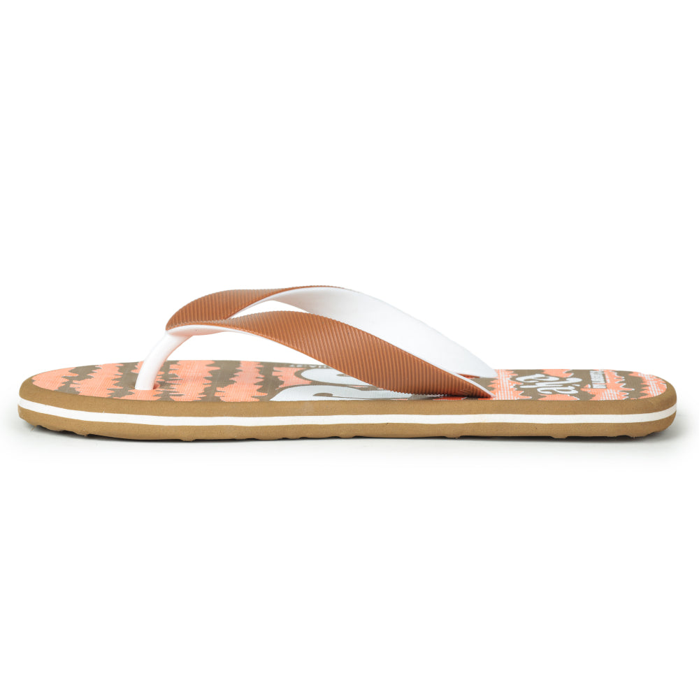 A-HA By Casual Orange Flip-Flops For Men AHA-27 By Liberty