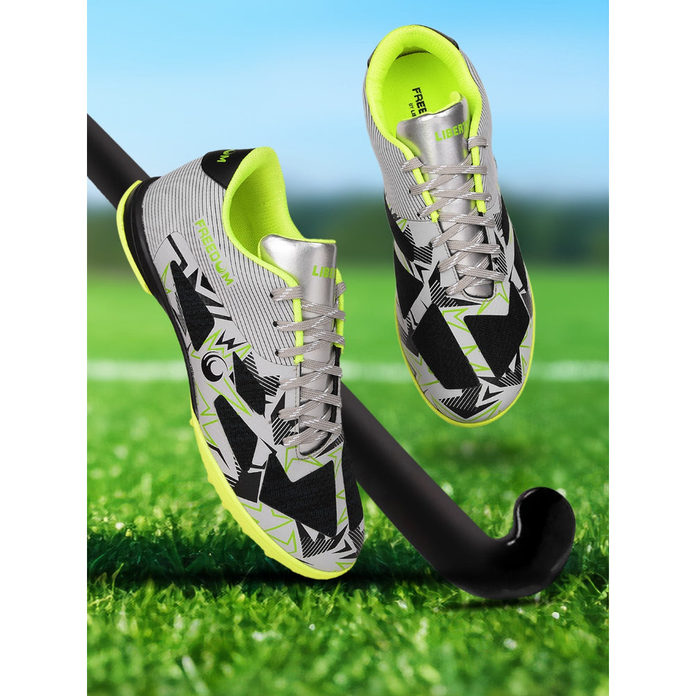 FREEDOM Sports P. Green Hockey Shoes For Men TURFKING1 By Liberty