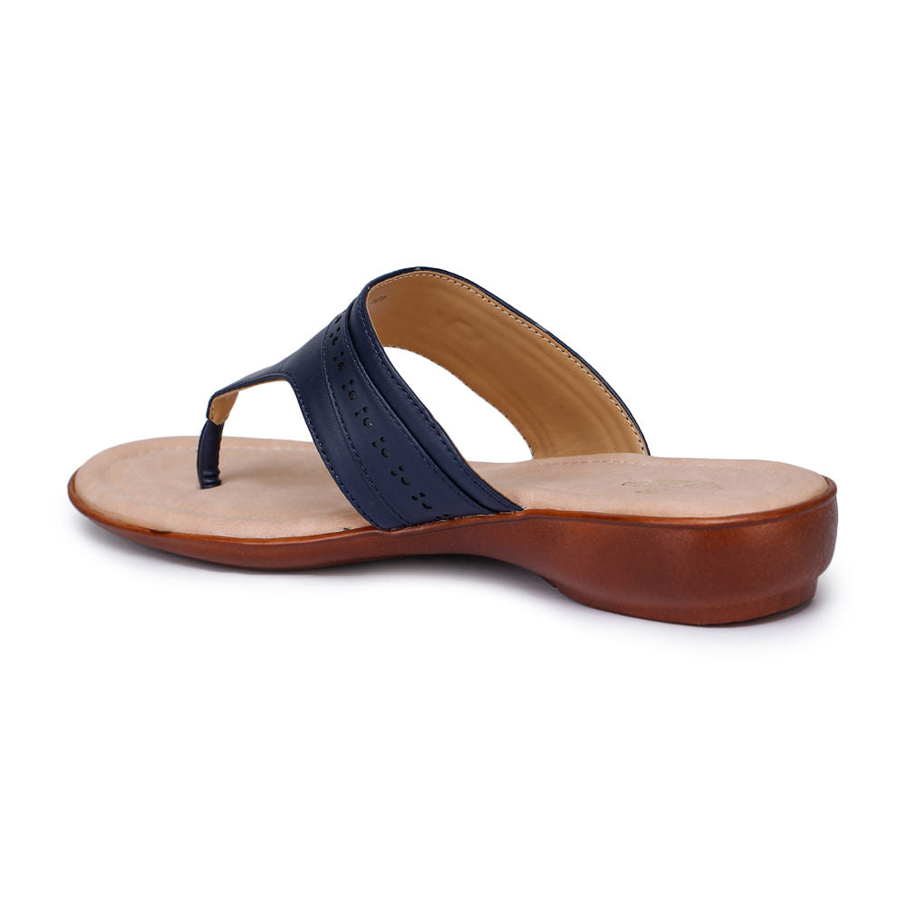 Senorita Casual (Blue) Slipper For Women MMJ-11 By Liberty